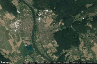 Vue aérienne de Sulzbach am Main