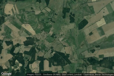 Vue aérienne de Streesow