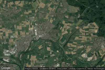 Vue aérienne de Steinheim am der Murr
