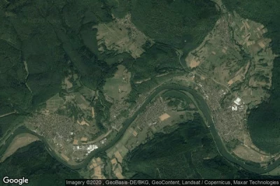 Vue aérienne de Stadtprozelten