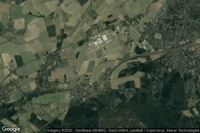 Vue aérienne de Sprötze