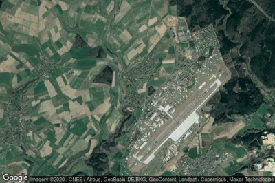 Vue aérienne de Spangdahlem