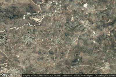 Vue aérienne de Kafr Zibad