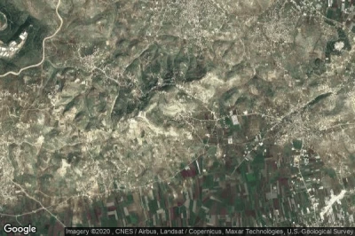 Vue aérienne de Kafr Qud
