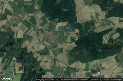 Vue aérienne de Sebexen