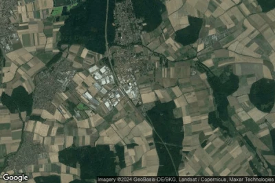 Vue aérienne de Schwebheim