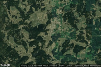 Vue aérienne de Schonwald im Schwarzwald
