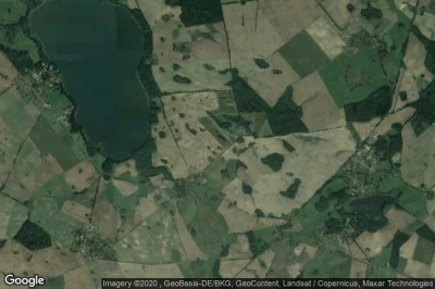 Vue aérienne de Schloen