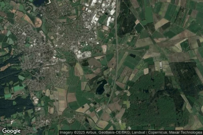 Vue aérienne de Samern