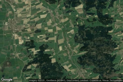 Vue aérienne de Ruhfelden