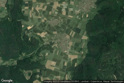 Vue aérienne de Rollbach