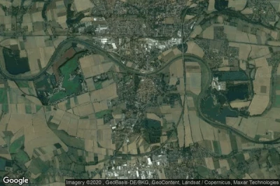 Vue aérienne de Rinteln