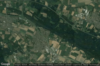 Vue aérienne de Riesenbeck