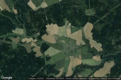 Vue aérienne de Remptendorf