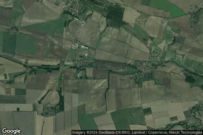 Vue aérienne de Reisdorf