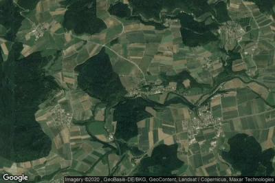 Vue aérienne de Rechtenstein