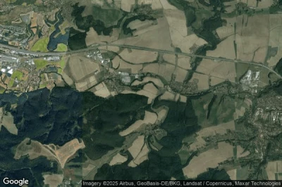 Vue aérienne de Rausdorf