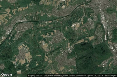 Vue aérienne de Raidwangen