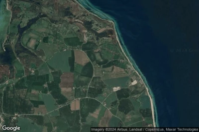 Vue aérienne de Pommerby