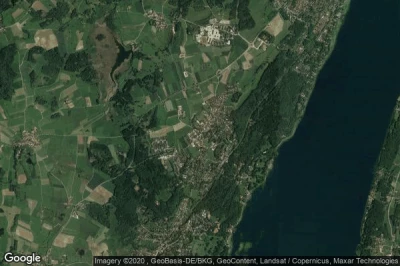 Vue aérienne de Pocking