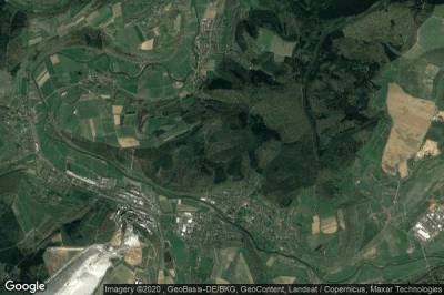Vue aérienne de Philippsthal