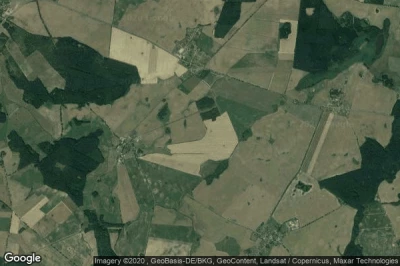 Vue aérienne de Penkow