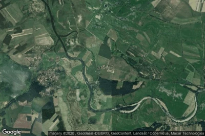 Vue aérienne de Parey