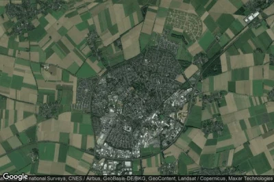 Vue aérienne de Östrich