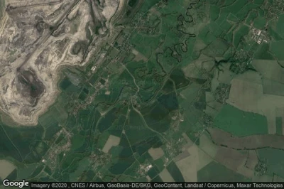 Vue aérienne de Ostrau