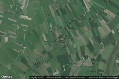 Vue aérienne de Oldenswort