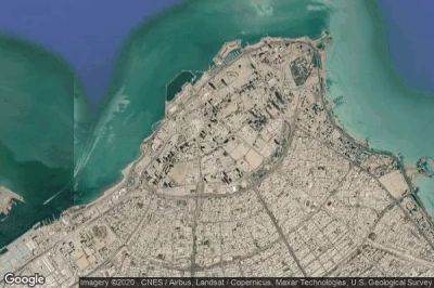 Vue aérienne de Kuwait City