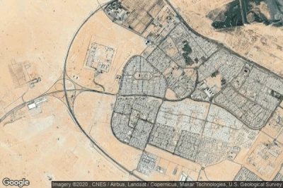 Vue aérienne de Al Jahra