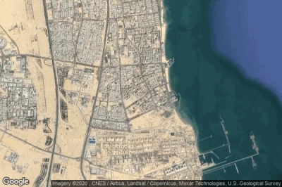 Vue aérienne de Al Fahahil