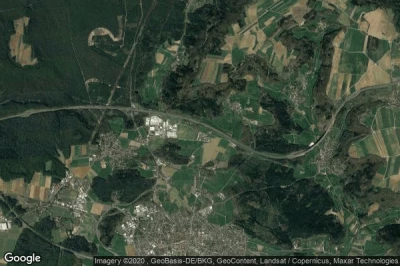 Vue aérienne de Oberwellitzleithen