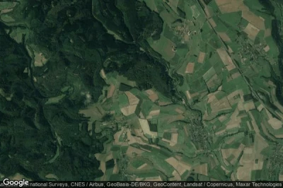 Vue aérienne de Oberweiler