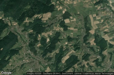 Vue aérienne de Oberschur