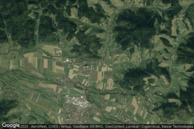 Vue aérienne de Oberbirken