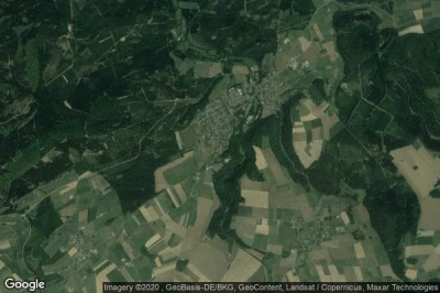 Vue aérienne de Oberalme
