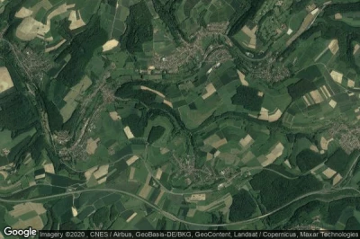 Vue aérienne de Nunschweiler