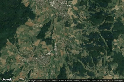Vue aérienne de Nieder-Kainsbach