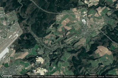 Vue aérienne de Niederkail