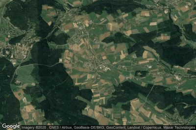 Vue aérienne de Neuhausen