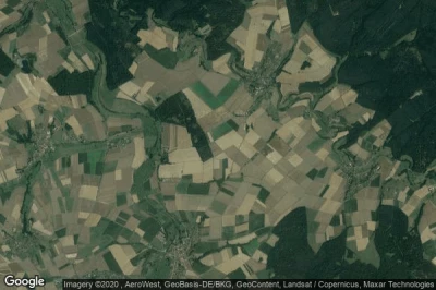 Vue aérienne de Neuhattendorf