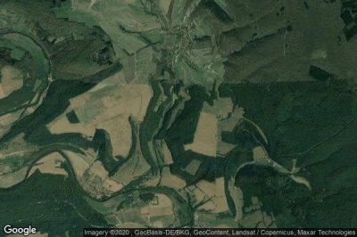 Vue aérienne de Nazza