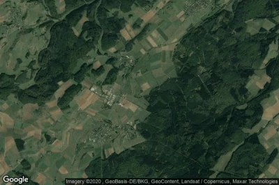 Vue aérienne de Mirbach
