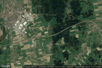 Vue aérienne de Mindelau