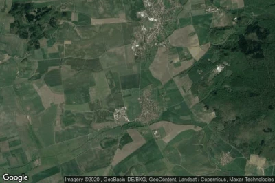 Vue aérienne de Milz