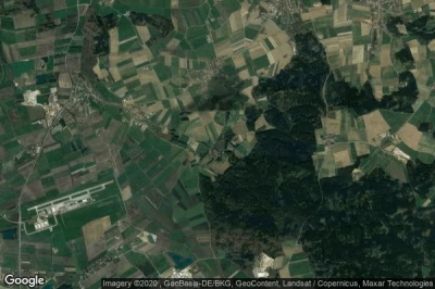 Vue aérienne de Miedering