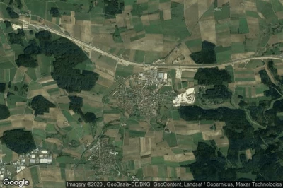 Vue aérienne de Merklingen