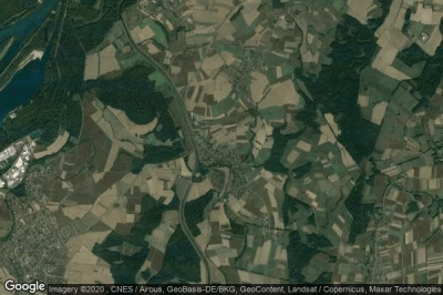 Vue aérienne de Memprechtshofen